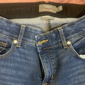 Torrid Bombshell Straight Premium Stretch Denim Jeans